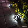 SIEDiNLAR Solar Deck Lights Driveway Dock LED Light Solar Powered