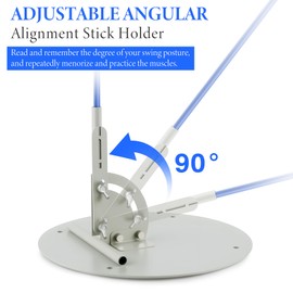 winbat Golf Practice Plate Durable Metal Professional Golfing Swing Plane Alignment Disc Tool Efficient Portable Golfs Training Equipment Aid Accurately Guide Path Accessory