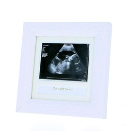 Photo Frame Ultrasound, Echography "Du wirst Oma, Opa, möchtest Du meine Taufgodin werden, ich bin schwanger werden" [German Language]