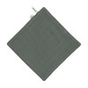 LÄSSIG Baby Muslin Wash Cloths Set of 3/Muslin/Terry Washcloth Set