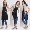 BIGHAS Adjustable Bib Apron with Long Ties for Women Men