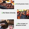 BBQ Grill Mat Set of (5+1), Non Stick Baking Mats,