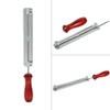 Steel Chain Saw Sharpening File Set Round Gauge File Handle