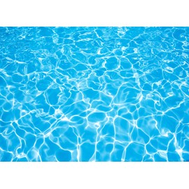 LYWYGG 6x6FT Swimming Pool Photography Backdrops Water Wave Ripple Newborn Child Baby Shower Birthday Party Background Photo Studio CP-220-0606