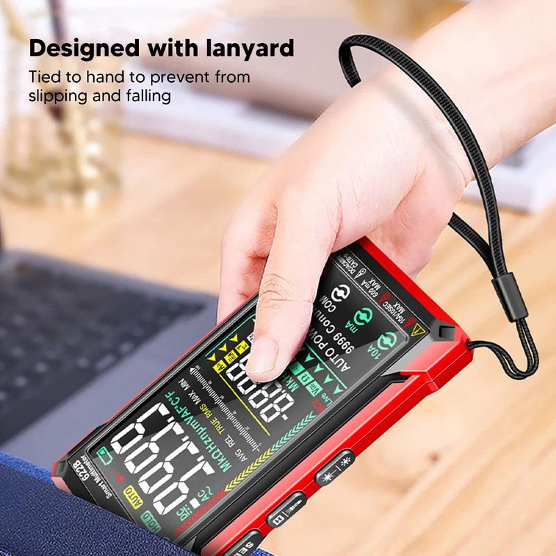 Digital Multimeter Kit Smart Touch Large Screen Rechargeable Digital Tester