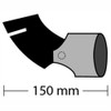 Lampa 60045 Exhaust Deflector 'Swing 2'Tip angle up to 150