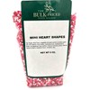 Mini Red, White & Pink Hearts, Valentine Sprinkles, Bulk Size