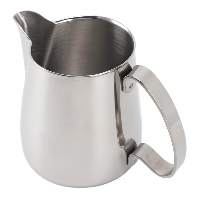 Milk Frothing Pitcher 304 Stainless Steel Dripless Spout Coffee Milk