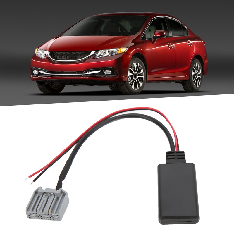Bluetooth 5.0 Module AuxIN Audio Cable Adapter Replacement for Accord