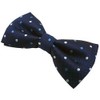 Bowties.jp bd026 Navy Dot Bowtie, Bowtie, Easy to Wear Type,