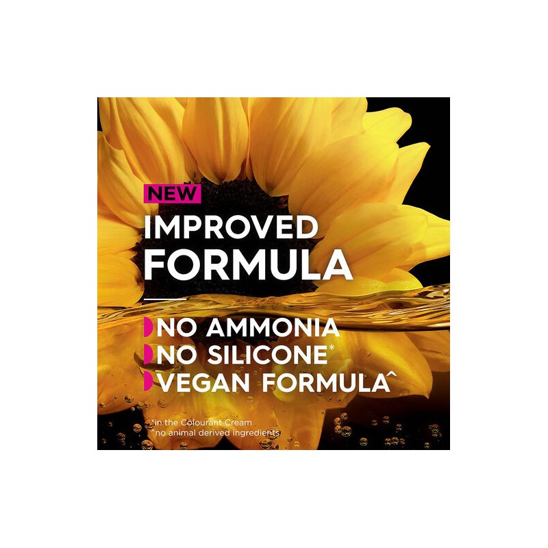 Garnier Olia 2P Dark Black Platinum No Ammonia Permanent Hair