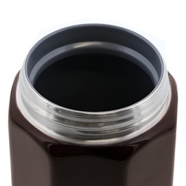 Bestco ND-8238 Lunch Jar, Thermal, 12.8 fl oz (380 ml), Makeup Brown