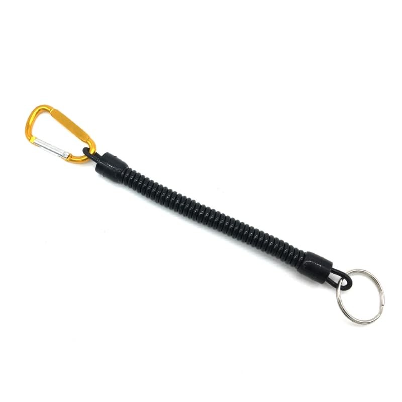 Plus Nao Spiral Key Chain, Key Ring, Carabiner, Spring Cord