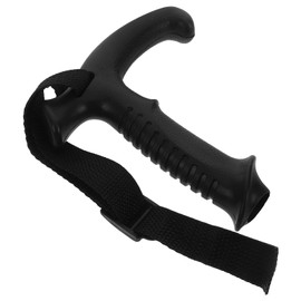 Kisangel Trekking Pole Tips Protectors Cane Replacement Handle Comfortable Crutch Handle Grip for Hiking