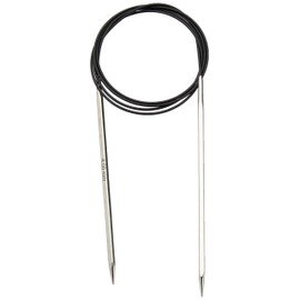 KnitPro 120 cm x 4 mm Nova Cubics Fixed Circular Needles, Shiny Brass