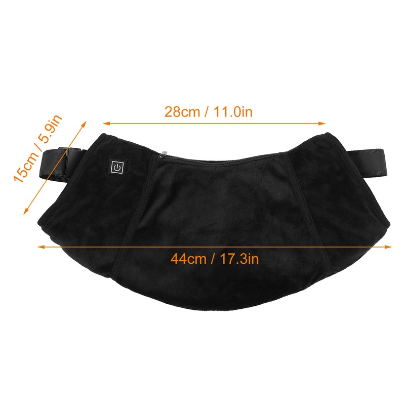 Electric Heated Hand Warmer Muff Cold Weather Thermal Glove Waist