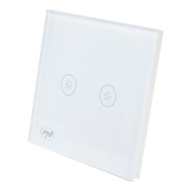 PNI SafeHome DIM202 700W Live Wire Non-Zero Double Touch Switch with Dimmer