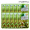 Foodaholic 3D Snail Natural Essence Mask Pack (10 sheets) /