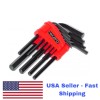 NIKATTO Set of 10 SAE Hex Keys 1.5mm - 10.0mm,