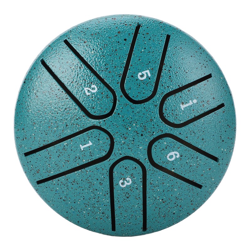 Mini Steel Tongue Drum 3 Inch 6 Notes Worry Free