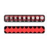 TEKTON 1/4 Inch Hex Bit Set with Rail, 9-Piece (2-6