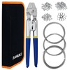 Sanuke Wire Rope Crimping Tool for 3/64 5/64 1/16 Wire