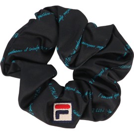 Fila Women's Message Print Scrunchie VL9289, Black