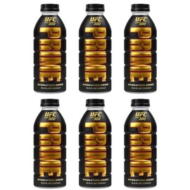 Prime Sports Drink NEW! - Energy Drink, Electrolyte Beverage - UFC 300 Edition - 16.9 Fl Oz (6 Pack)