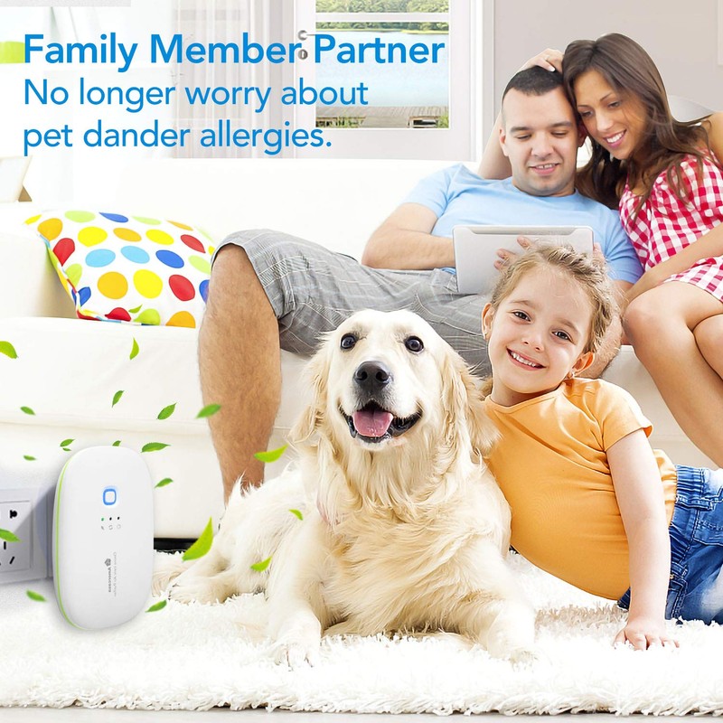 AMORCASA Ozone & Anion Air Purifier 2 in 1 Plug