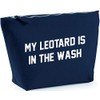 Hippowarehouse My Leotard is in the Wash Gymnastics Gymnast printed make up cosmetic wash bag 18x19x9cm