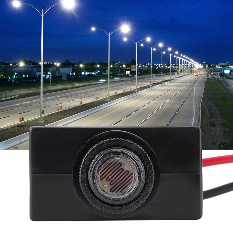 10V‑50VDC Street Lamp Photocell Light Control Sensor Miniature LED Automatic