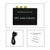 DOREWINAUD HDMI ARC Audio Extractor Converter,192KHz ARC Audio Extractor DAC