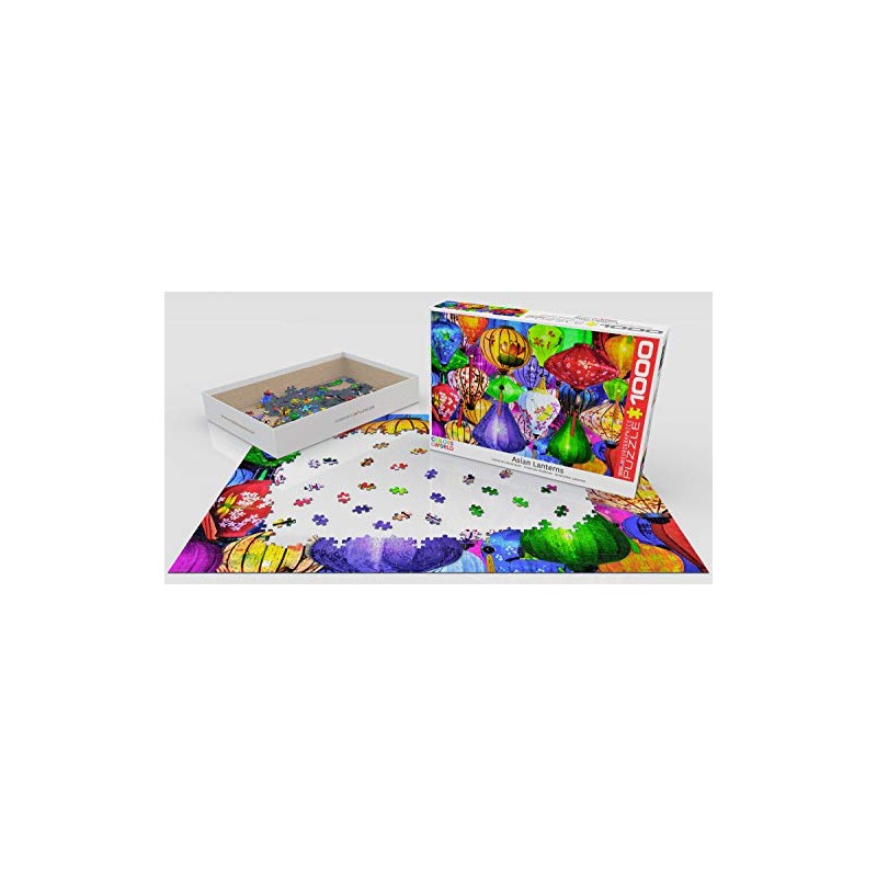 Asian Lanterns 1000-Piece Puzzle