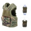 Nylon Outdoor Multifunction Tactics Beer Bottle Cover Mini Vest Shape