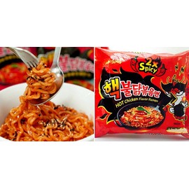 Samyang 2X Spicy Hot Chicken Flavor Ramen_KOREAN SPICY NOODLE (140g Each) (20 packs)