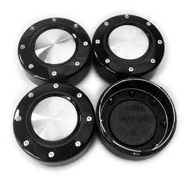 4-Piece Outer Diameter 102mm Inner Diameter 95mm Silver ABS Car Wheel Center Hub Cap #81232090F