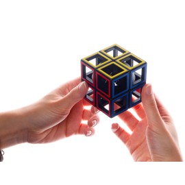 Meffert's M5095 2x2, Rompecabezas de cubeta Hueco Colorido para Adultos y niños