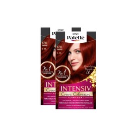 Polypalette Intensive Cream Coloring 6-88678 Ruby Red Level 3 (2x 115ml) 2-piece set / 폴리팔레트 인텐시브 크림 컬러링 6-88678 루비 레드 레벨 3(2x 115ml) 2개세트