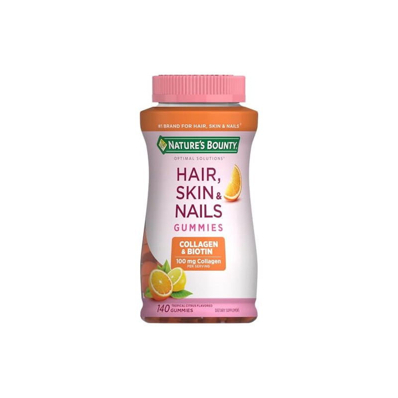 Nature's Bounty Hair, Skin & Nails Gummies with Biotin &