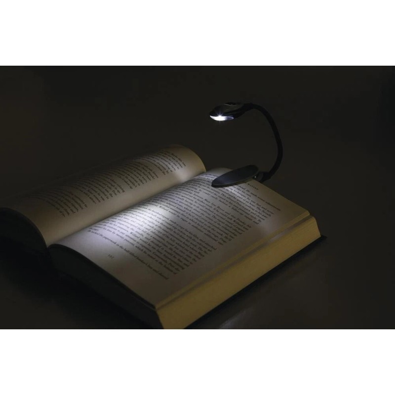 Patriot Lighting 2 PACK Flexible LED Book Light Easy Clip