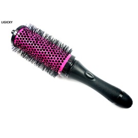 LIGICKY Hair Brush Set Round Brush with Removable Rollers, Round Styling Tool for Curly Hair, 5 Rolls (5 cm) + 1 Handle, Small