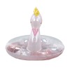 Inflatable Swimming Ring with Sequins Thickened PVC Kids Pool Float