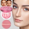 Polvo Compacto Para El Rostro Polvo Mate Maquillaje Base Imp