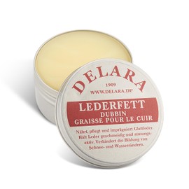 DELARA Dubbin Leather Softener for Boots, Horse Tack etc. Colour: Colourless - 75 ml, Made in Germany