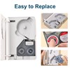 NIIMBOT Compatible Labeling Ribbon, Replacement Refill Tapes for B18 Thermal