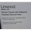 KOHLER Linwood Kitchen Faucet With side spray chrome polished R29671-CP