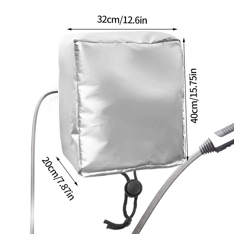 EV Charging Station Weather Protection Cover, Oxford Fabric, 40 x