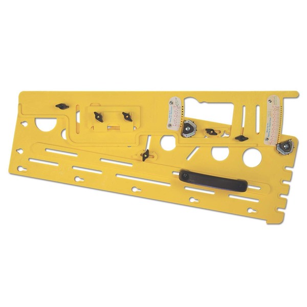 MICROJIG GRR-RIPPER TJ-5000 Microdial Tapering Jig For Table Saws, Yellow