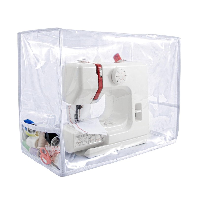 Amagogo Sewing Machine Cover, Dust Cover with Outer Pockets, Waterproof