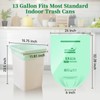 ECOLipak 13 Gallon Compostable Trash Garbage Bags, 100 Count (2